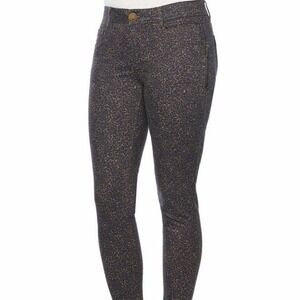 Democracy "Ab" solution Leopard Print Demin Jeans Jeggings plus size 22W New